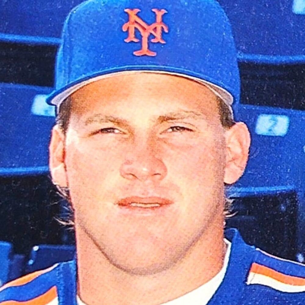 1991 Score Mackey Sasser #307 New York Mets Catcher MLB Baseball Card NM
